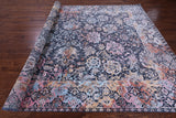 Grey Persian Hand Knotted Wool Rug - 8' 11" X 11' 11" - Golden Nile