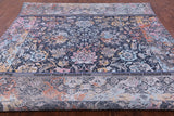 Grey Persian Hand Knotted Wool Rug - 8' 11" X 11' 11" - Golden Nile