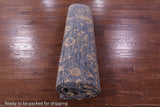 Grey Persian Handmade Wool & Silk Rug - 8' 1" X 10' 1" - Golden Nile