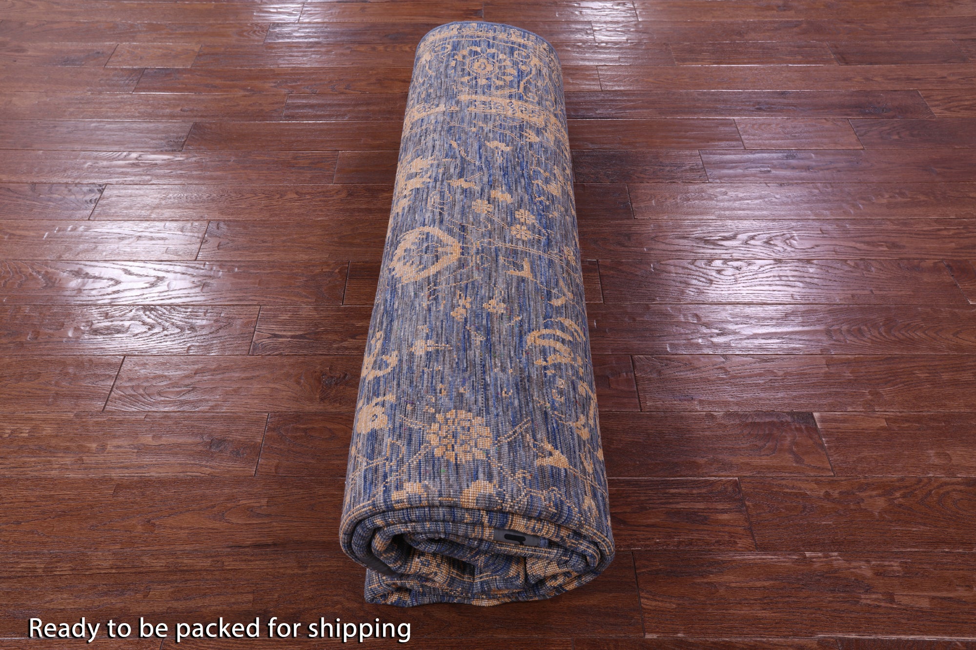 Grey Persian Handmade Wool & Silk Rug - 8' 1" X 10' 1" - Golden Nile