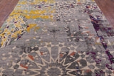 Contemporary Modern Handmade Wool Rug - 8' 11" X 11' 11" - Golden Nile