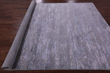 Contemporary Modern Hand Knotted Wool & Silk Rug - 7' 11" X 10' 6" - Golden Nile