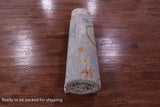 Grey Turkish Oushak Hand Knotted Wool Rug - 9' 0" X 11' 11" - Golden Nile