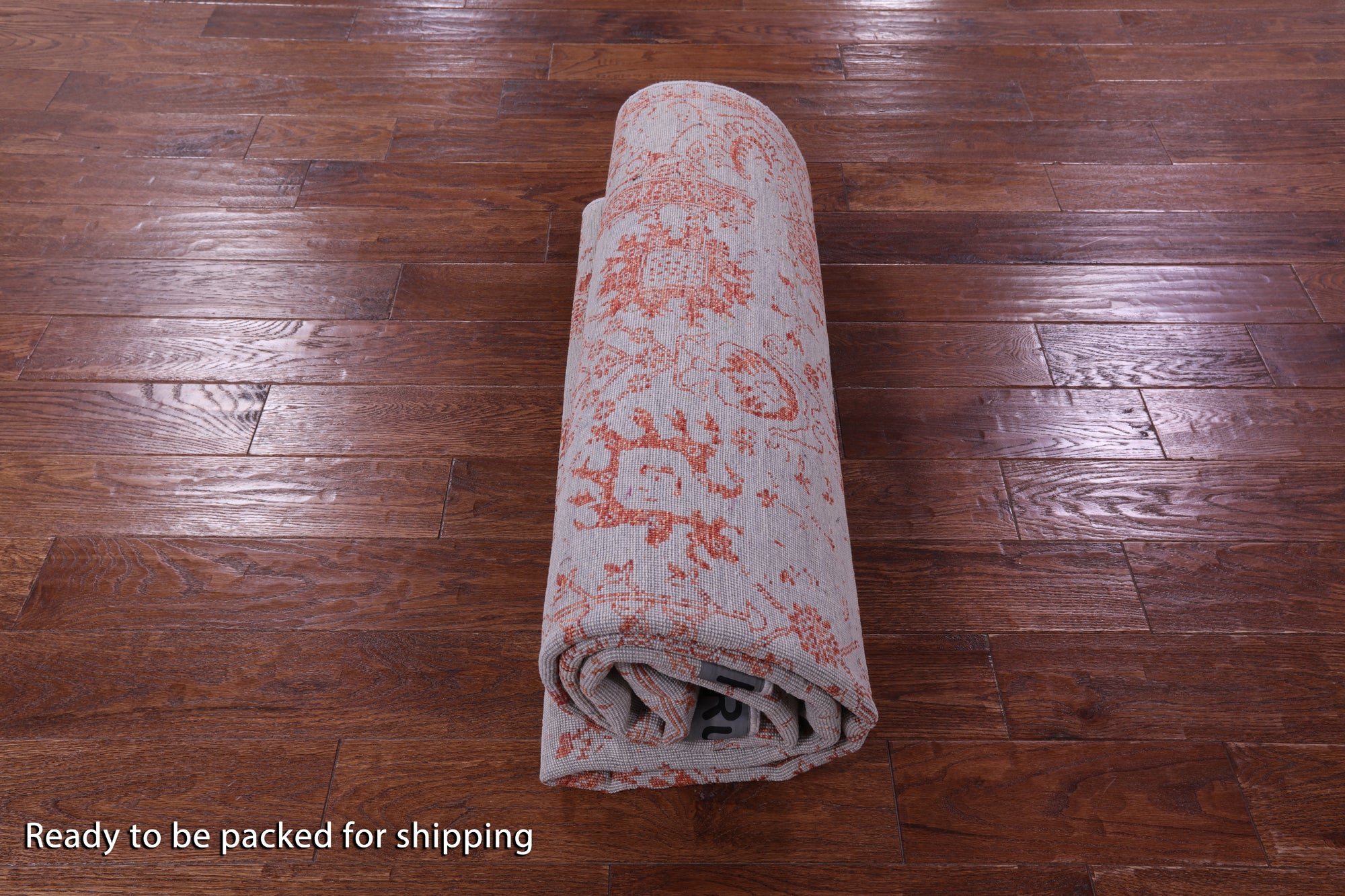 Grey Persian Handmade Wool & Silk Rug - 5' 10" X 9' 1" - Golden Nile