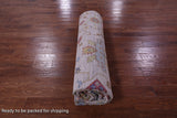 Pink Turkish Oushak Hand Knotted Wool Rug - 9' 1" X 12' 4" - Golden Nile