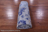 Grey Turkish Oushak Hand Knotted Wool Rug - 9' 0" X 11' 10" - Golden Nile