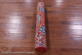 Geometric Persian Mamluk Hand Knotted Wool Rug - 4' 0" X 6' 2" - Golden Nile