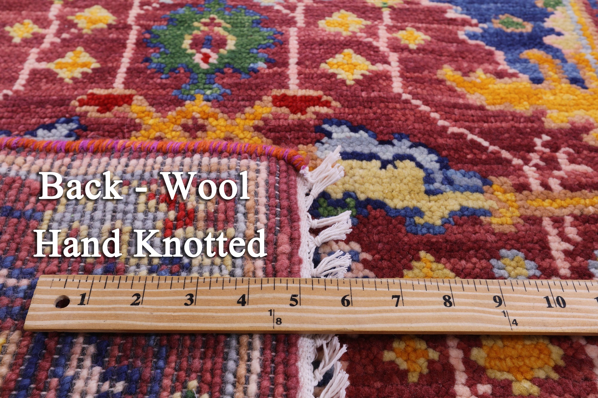 Turkish Oushak Hand Knotted Wool Runner Rug - 2' 8" X 12' 6" - Golden Nile