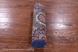 Geometric Persian Mamluk Hand Knotted Wool Runner Rug - 2' 7" X 10' 0" - Golden Nile