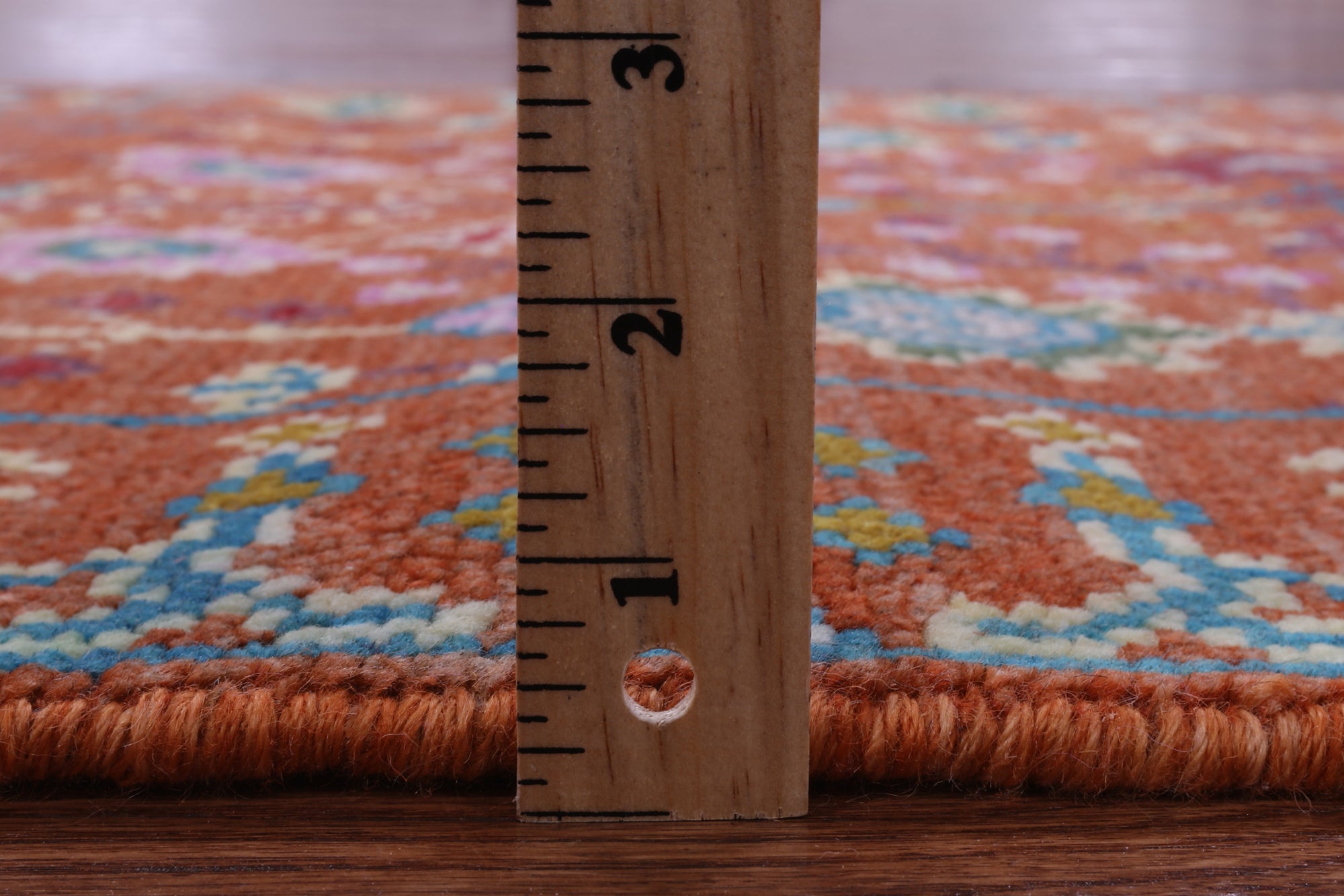 Turkish Oushak Hand Knotted Wool Runner Rug - 2' 7" X 10' 0" - Golden Nile