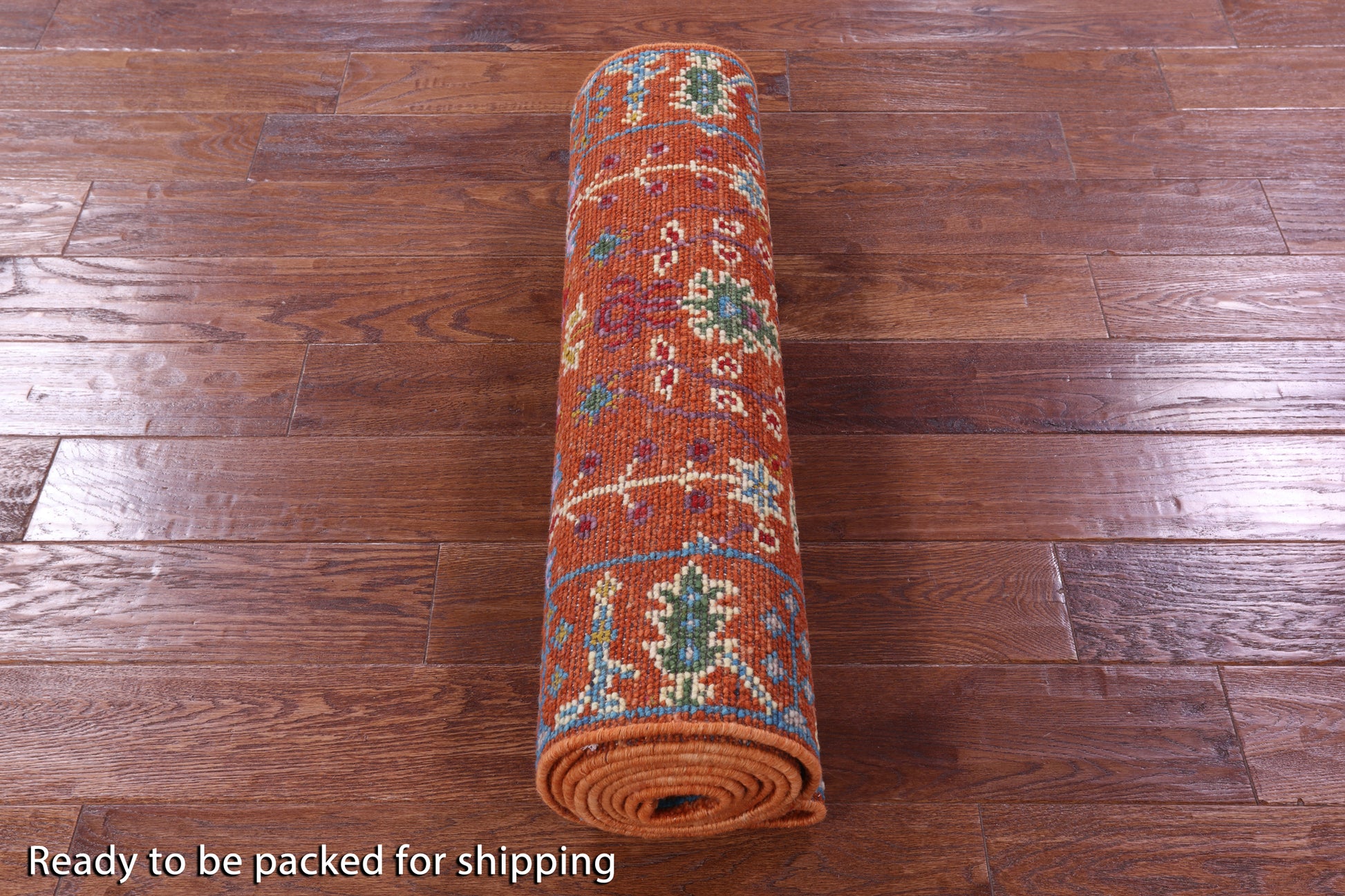 Turkish Oushak Hand Knotted Wool Runner Rug - 2' 7" X 10' 0" - Golden Nile