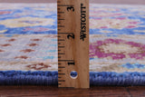 Blue Turkish Oushak Hand Knotted Wool Rug - 4' 1" X 6' 6" - Golden Nile