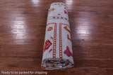 Blue Tribal Persian Gabbeh Handmade Wool Rug - 9' 2" X 12' 3" - Golden Nile