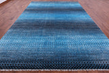 Savannah Grass Hand Knotted Wool & Silk Rug - 10' 2" X 13' 10" - Golden Nile