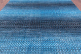 Savannah Grass Hand Knotted Wool & Silk Rug - 10' 2" X 13' 10" - Golden Nile