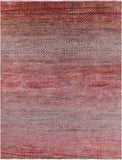 Savannah Grass Hand Knotted Wool & Silk Rug - 9' 3" X 11' 10" - Golden Nile