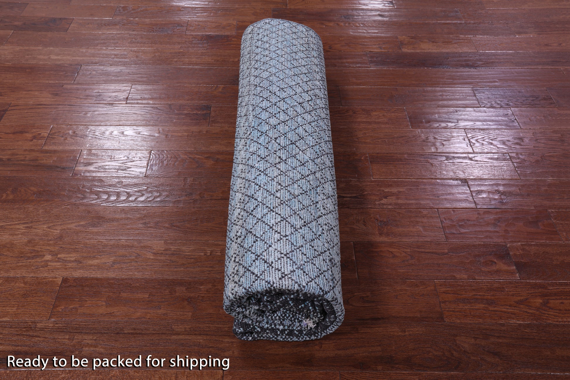 Savannah Grass Hand Knotted Wool & Silk Rug - 7' 10" X 10' 2" - Golden Nile
