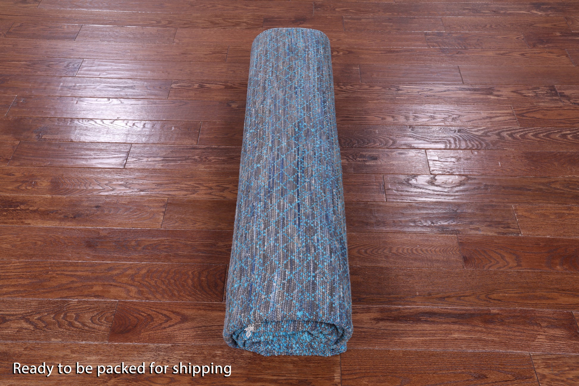 Savannah Grass Hand Knotted Wool & Silk Rug - 8' 2" X 9' 11" - Golden Nile