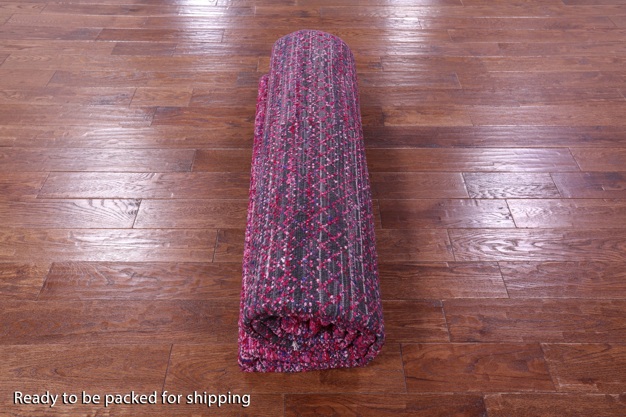 Savannah Grass Hand Knotted Wool & Silk Rug - 8' 1" X 10' 0" - Golden Nile