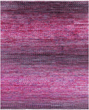 Savannah Grass Hand Knotted Wool & Silk Rug - 8' 1" X 10' 0" - Golden Nile