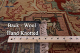 Rust Persian Fine Serapi Hand Knotted Wool Rug - 8' 1" X 10' 2" - Golden Nile