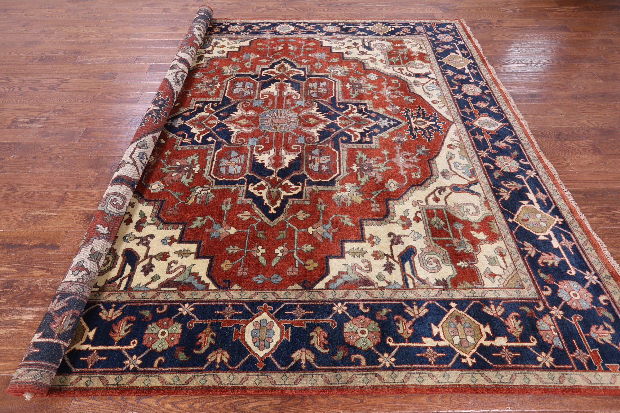Hajir/ 2'4 x 3'3/ Hand-knotted Wool Rug , handmade wool rug –  kordestanicollection