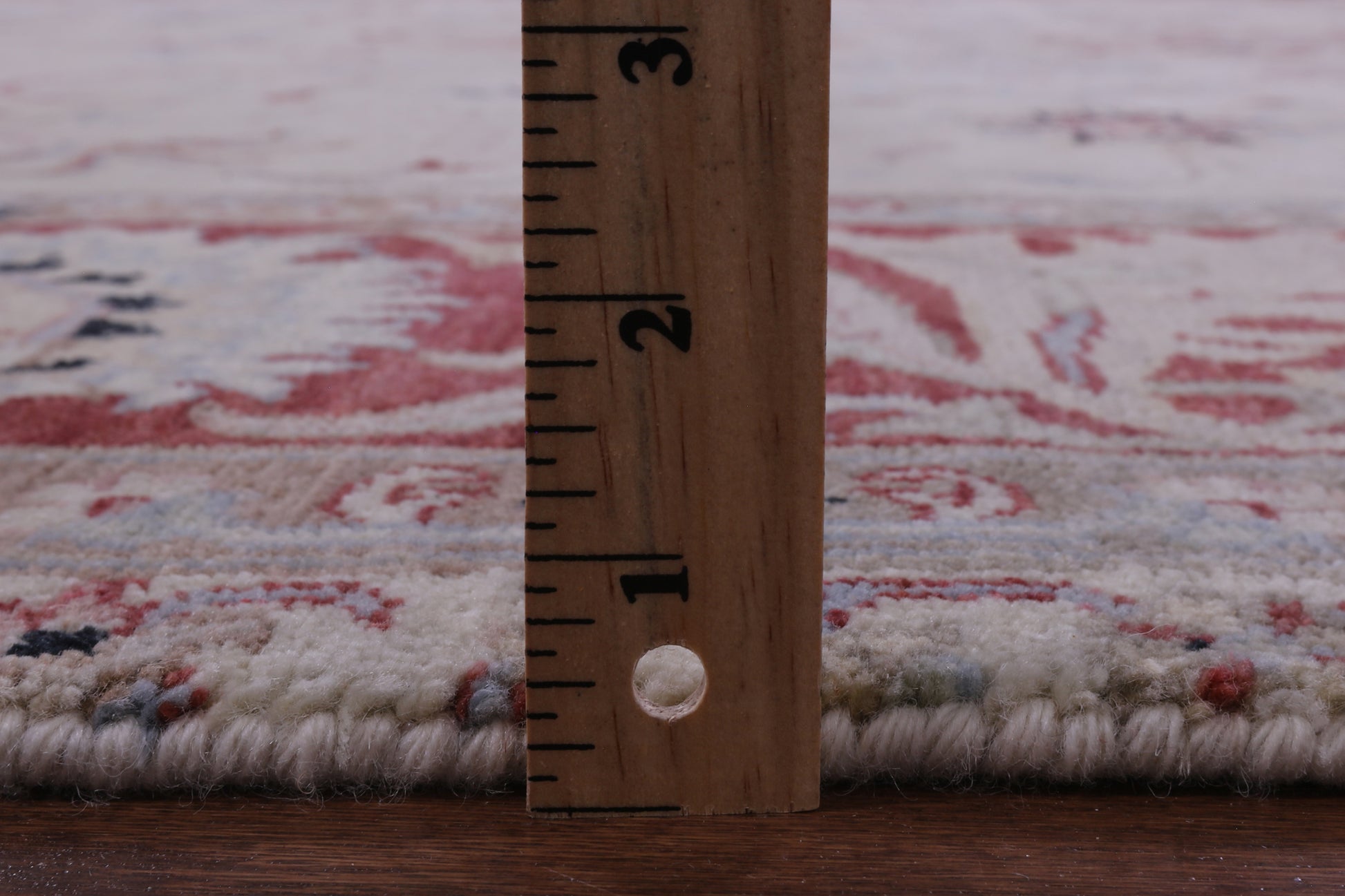 Ivory Persian Tabriz Hand Knotted Wool Rug - 8' 0" X 9' 8" - Golden Nile