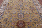 Persian Tabriz Handmade Wool Rug - 8' 1" X 9' 8" - Golden Nile