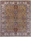 Persian Tabriz Handmade Wool Rug - 8' 1" X 9' 8" - Golden Nile