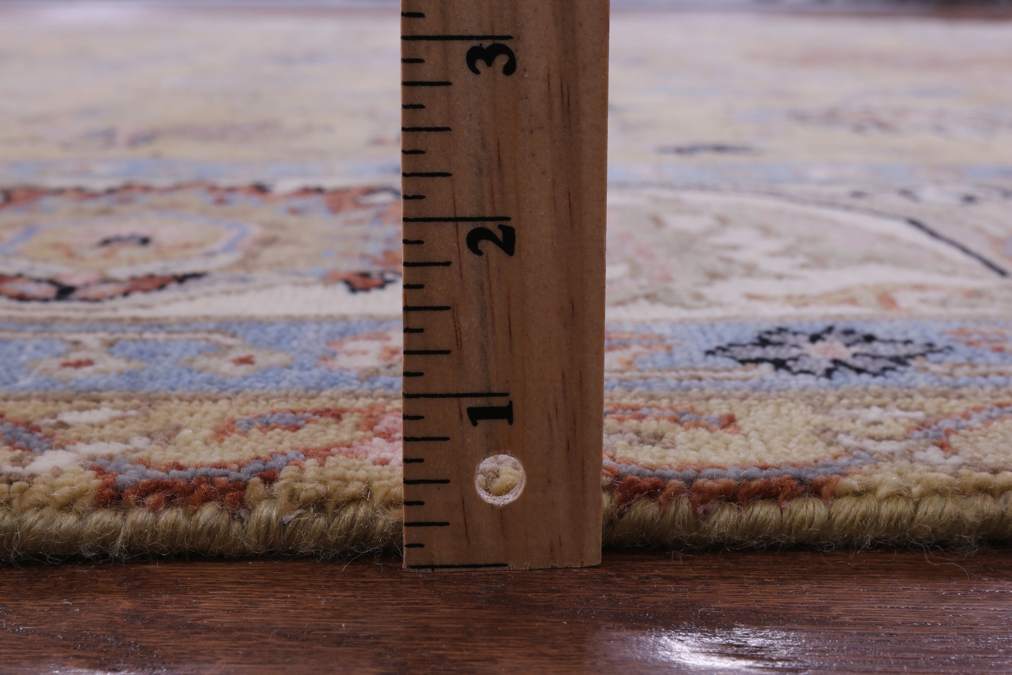 Persian Tabriz Handmade Wool Rug - 8' 1" X 9' 8" - Golden Nile