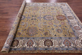 Persian Tabriz Handmade Wool Rug - 8' 1" X 9' 8" - Golden Nile