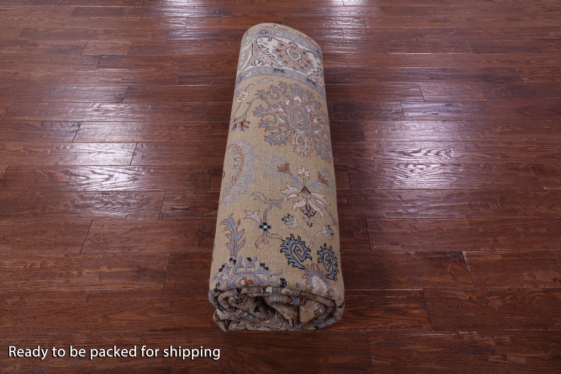 Persian Tabriz Handmade Wool Rug - 8' 1" X 9' 8" - Golden Nile