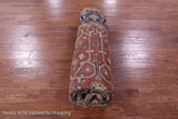 Red Persian Fine Serapi Handmade Wool Rug - 7' 11" X 10' 1" - Golden Nile