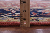 Red Persian Fine Serapi Handmade Wool Rug - 7' 11" X 10' 1" - Golden Nile