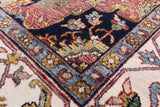 Persian Fine Serapi Hand Knotted Wool Rug - 7' 11" X 9' 9" - Golden Nile