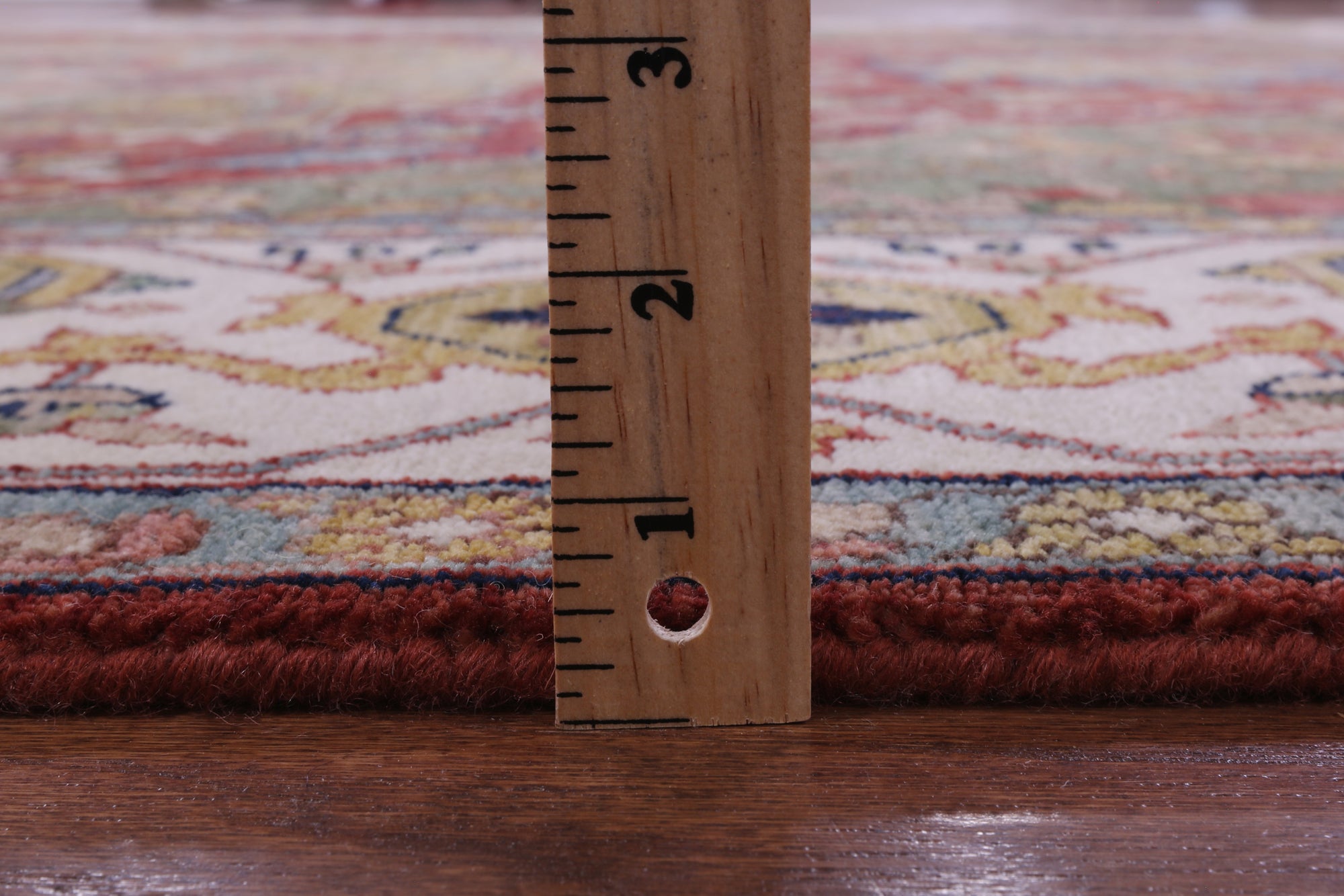 Persian Fine Serapi Hand Knotted Wool Rug - 7' 11" X 9' 9" - Golden Nile