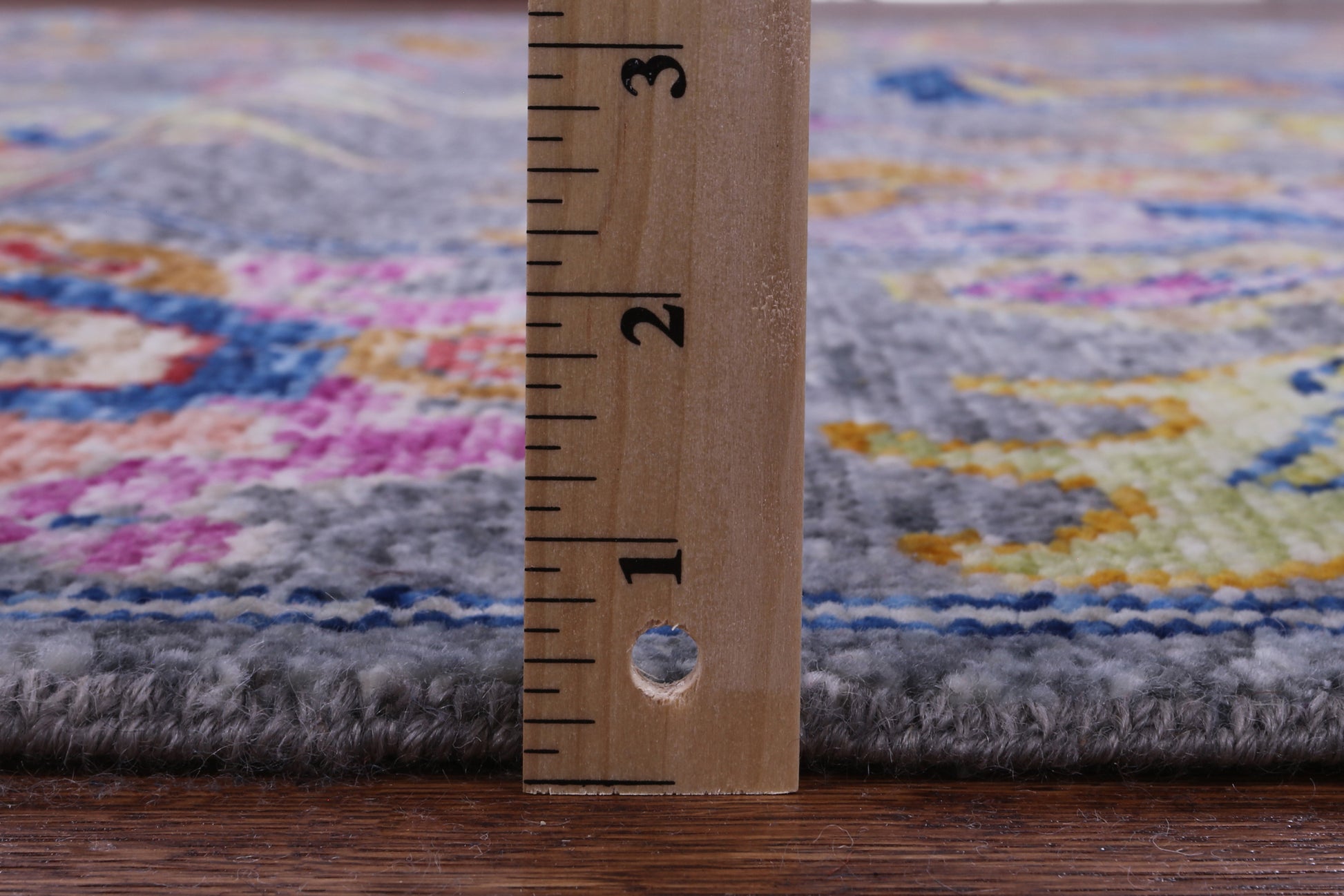 Grey Turkish Oushak Hand Knotted Wool Rug - 8' 2" X 10' 1" - Golden Nile