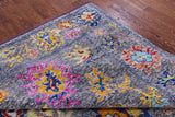 Grey Turkish Oushak Hand Knotted Wool Rug - 8' 2" X 10' 1" - Golden Nile