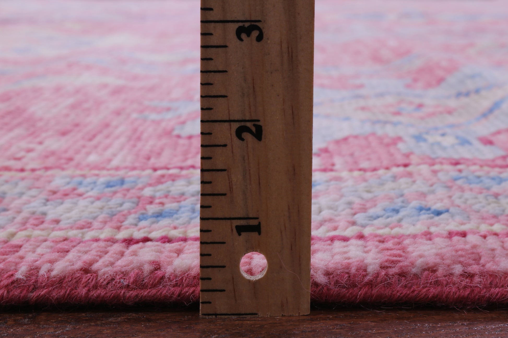 Pink Turkish Oushak Hand Knotted Wool Rug - 9' 3" X 12' 0" - Golden Nile