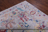 Grey Turkish Oushak Handmade Wool Rug - 10' 4" X 13' 11" - Golden Nile