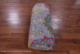 Grey Turkish Oushak Hand Knotted Wool Rug - 10' 1" X 13' 8" - Golden Nile