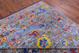 Grey Turkish Oushak Hand Knotted Wool Rug - 10' 1" X 13' 8" - Golden Nile