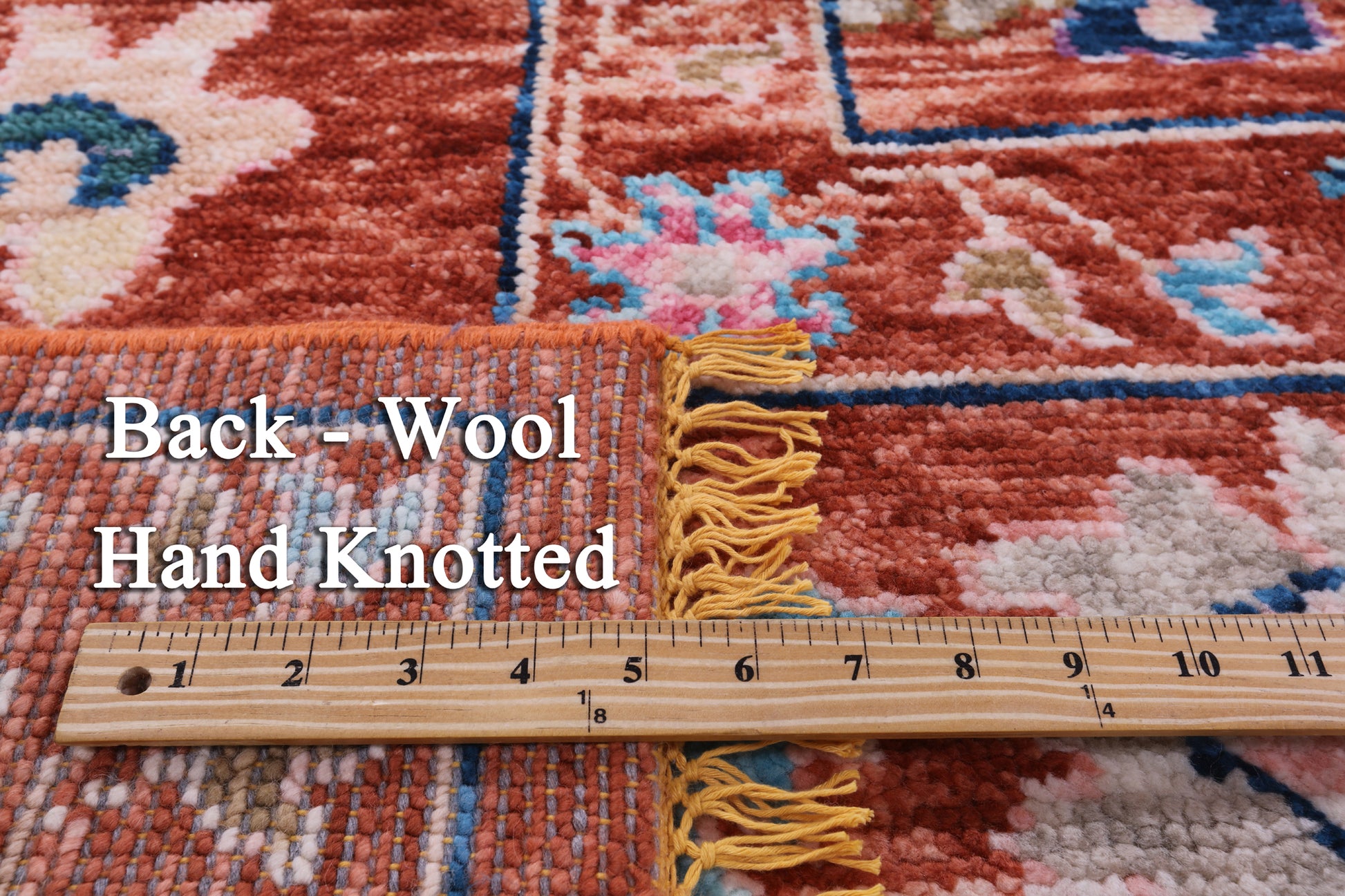 Turkish Oushak Hand Knotted Wool Rug - 10' 3" X 14' 3" - Golden Nile