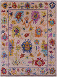 Turkish Oushak Hand Knotted Wool Rug - 10' 1" X 13' 9" - Golden Nile