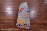 Grey Turkish Oushak Hand Knotted Wool Rug - 10' 3" X 13' 7" - Golden Nile