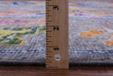 Grey Turkish Oushak Hand Knotted Wool Rug - 10' 3" X 13' 7" - Golden Nile