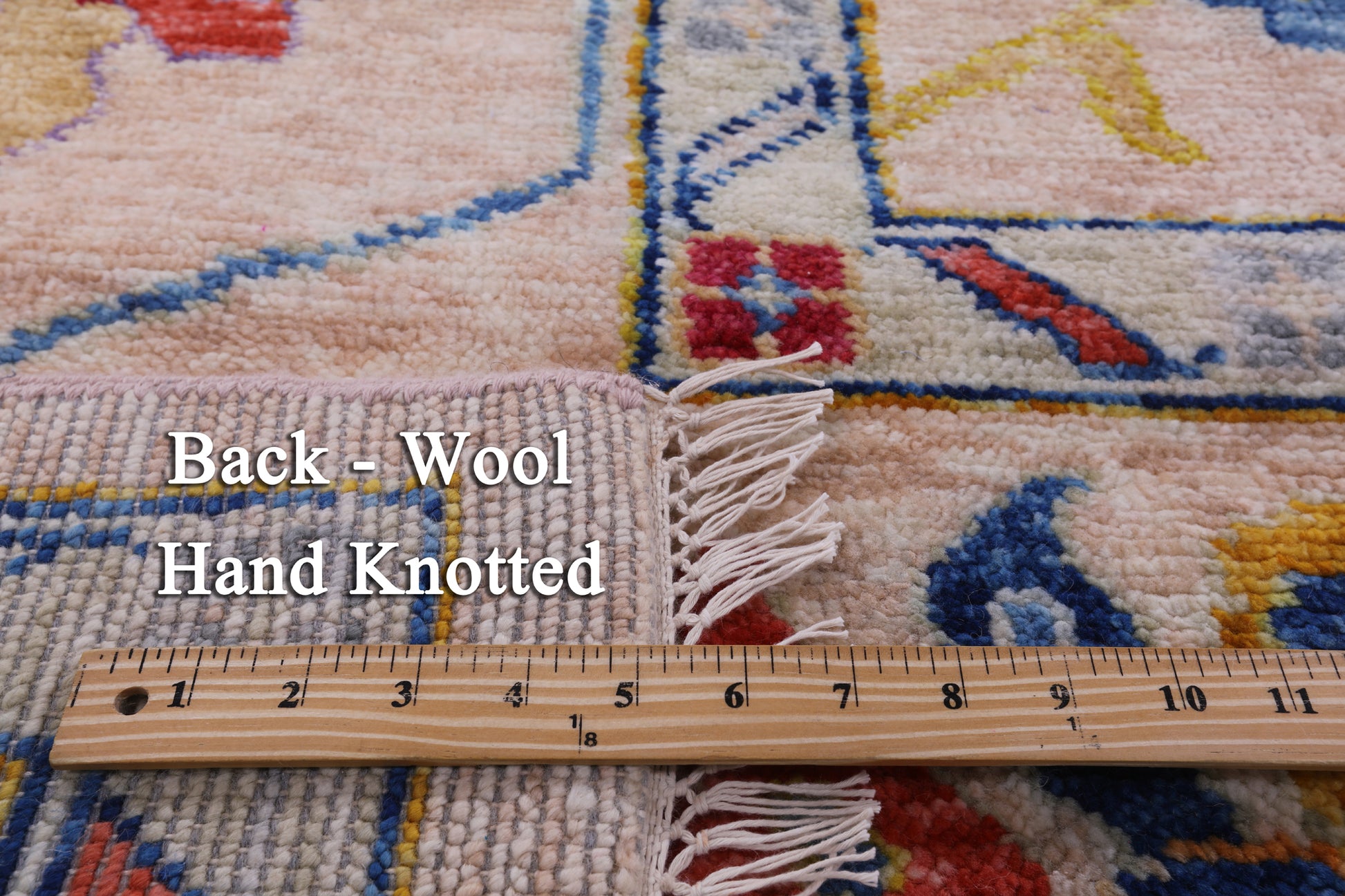 Turkish Oushak Hand Knotted Wool Rug - 10' 0" X 13' 8" - Golden Nile