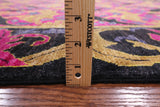 Pink William Morris Hand Knotted Wool Area Rug - 8' 1" X 11' 4" - Golden Nile