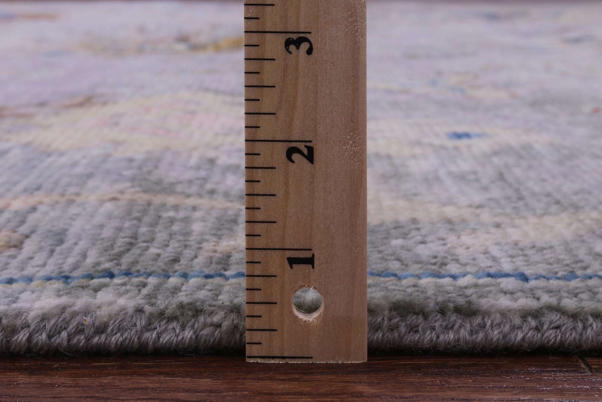 Grey Turkish Oushak Hand Knotted Wool Rug - 9' 3" X 11' 11" - Golden Nile