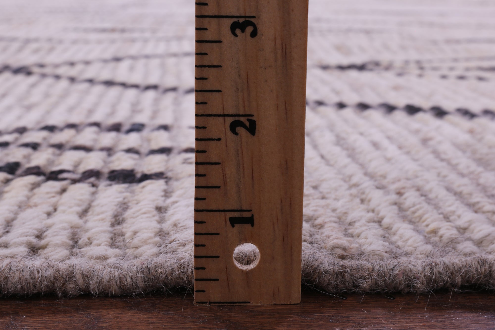 Tribal Moroccan Hand Knotted Wool On Wool Rug - 8' 2" X 9' 7" - Golden Nile
